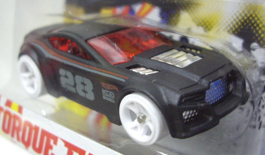 画像: TEAM HOT WHEELS 【TORQUE TWISTER】　FLAT BLACK/WHITE HSW