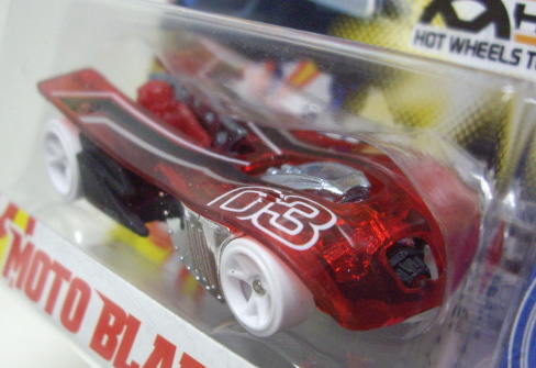 画像: TEAM HOT WHEELS 【MOTO BLADE】　CLEAR RED/WHITE HSW