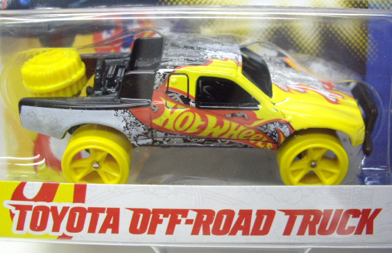 画像: TEAM HOT WHEELS 【TOYOTA OFF-ROAD TRUC】　WHITE/YELLOW HSW