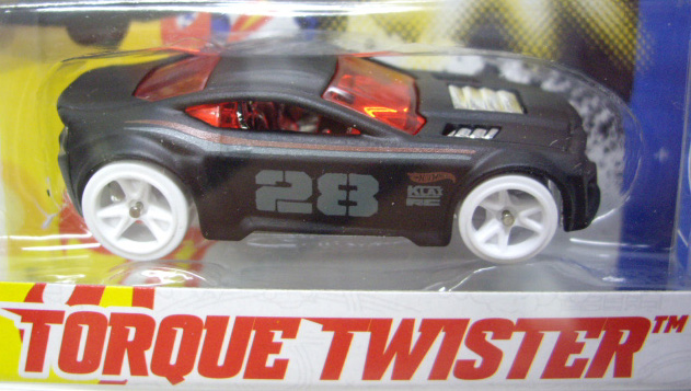 画像: TEAM HOT WHEELS 【TORQUE TWISTER】　FLAT BLACK/WHITE HSW