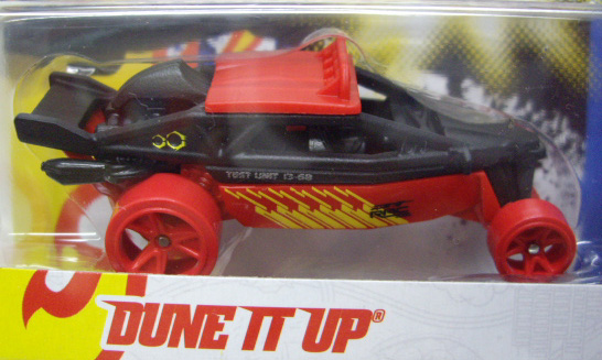 画像: TEAM HOT WHEELS 【DUNE IT UP】　FLAT BLACK-RED/RED HSW