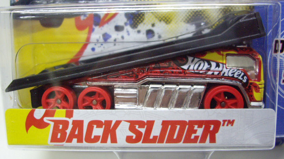 画像: TEAM HOT WHEELS 【BACK SLIDER】　RED-BLACK/RED HSW