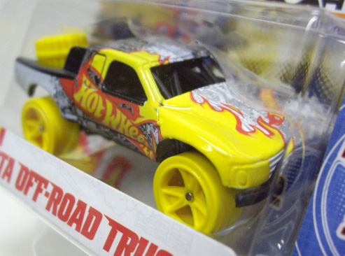 画像: TEAM HOT WHEELS 【TOYOTA OFF-ROAD TRUC】　WHITE/YELLOW HSW