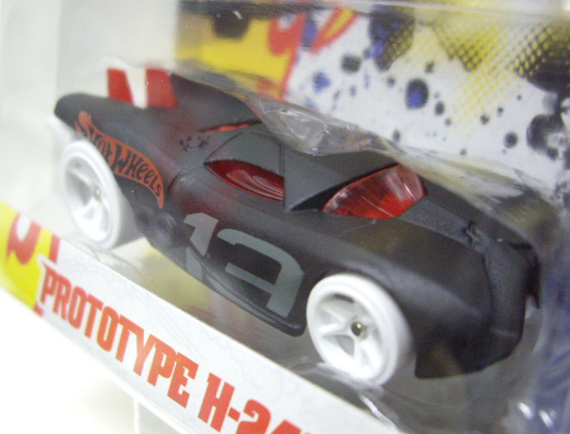 画像: TEAM HOT WHEELS 【PROTOTYPE H-24】　FLAT BLACK/WHITE HSW