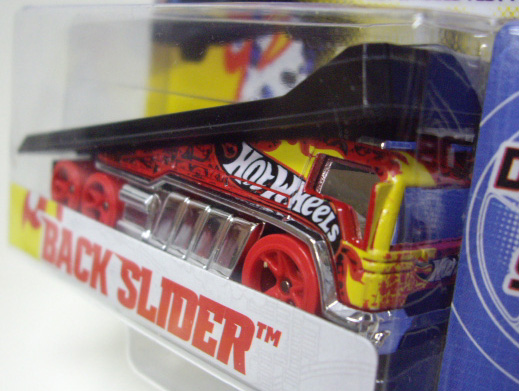 画像: TEAM HOT WHEELS 【BACK SLIDER】　RED-BLACK/RED HSW