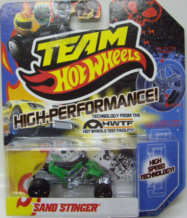 画像: TEAM HOT WHEELS 【SAND STINGER】　GREEN/BLACK HSW