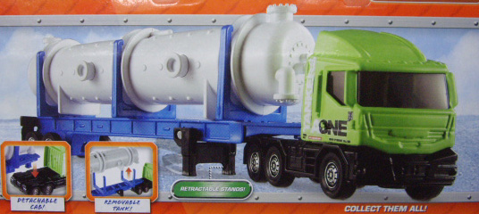 画像: SUPER CONVOY  【MBX CAB & TANKER HAULER】 LT.GREEN