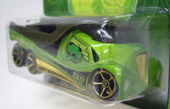 画像: 2012 WALMART EXCLUSIVE CLOVER CARS 【CABBIN' FEVER】　GREEN/O5