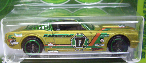 画像: 2012 WALMART EXCLUSIVE CLOVER CARS 【'65 MUSTANG 2+2 FASTBACK】　YELLOWGOLD-GREEN/MC5