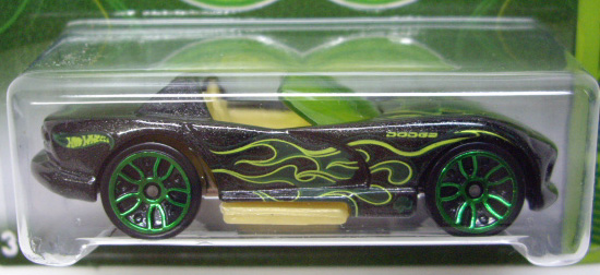 画像: 2012 WALMART EXCLUSIVE CLOVER CARS 【DODGE VIPER RT/10】　BLACK/J5