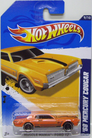 画像: 【'68 MERCURY COUGAR】　ORANGE/J5