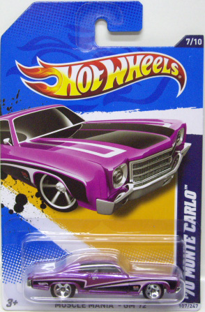 画像: 【'70 MONTE CARLO】　PURPLE/5SP