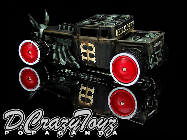 画像: PRE-ORDER HELLS DEPT 2012 【Prajna Shaker EZ "Mushroom cloud"（完成品）】  WHITE METAL MADE　（送料サービス適用外） (近日入荷予定）