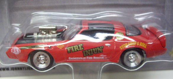 画像: JOHNNY LIGHTNING 2.0  R12 【FIRE INJUN FIREBIRD "ACTING CAPTAIN BRAD THOMPSON"】 RED