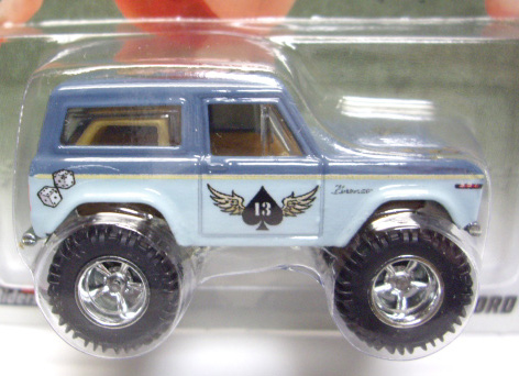 画像: 2012 NOSTALGIC BRANDS - NOSE ART 【'67 FORD BRONCO】　BLUE-LT.BLUE/RR