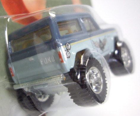 画像: 2012 NOSTALGIC BRANDS - NOSE ART 【'67 FORD BRONCO】　BLUE-LT.BLUE/RR