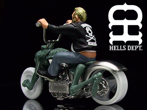 画像: PRE-ORDER HELLS DEPT 2012 【J.D.C.13 the Ride 2012 lil isle "RE:START" （完成品）】  WHITE METAL MADE　（送料サービス適用外） (近日入荷予定）