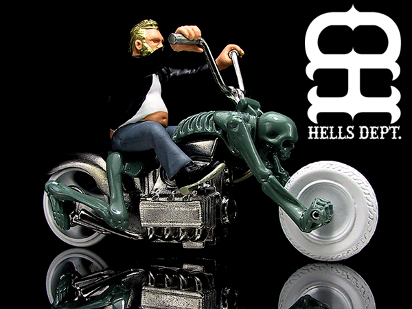 画像: PRE-ORDER HELLS DEPT 2012 【J.D.C.13 the Ride 2012 lil isle "RE:START" （完成品）】  WHITE METAL MADE　（送料サービス適用外） (近日入荷予定）