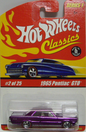 画像: 2005 CLASSICS SERIES 1 【1965 PONTIAC GTO】　SPEC.PURPLE/RL