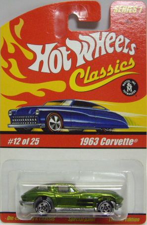 画像: 2005 CLASSICS SERIES 1 【1963 CORVETTE】　SPEC.MDK.GREEN/GY 5SP