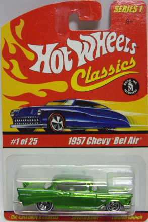 画像: 2005 CLASSICS SERIES 1 【1957 CHEVY BEL AIR】　SPEC.GREEN/WL