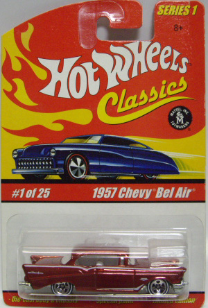 画像: 2005 CLASSICS SERIES 1 【1957 CHEVY BEL AIR】　SPEC.RED/WL