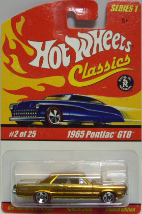 画像: 2005 CLASSICS SERIES 1 【1965 PONTIAC GTO】　SPEC.GOLD/RL