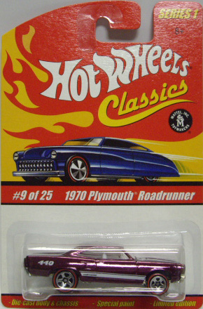 画像: 2005 CLASSICS SERIES 1 【1970 PLYMOUTH ROADRUNNER】　SPEC.PURPLE/RL