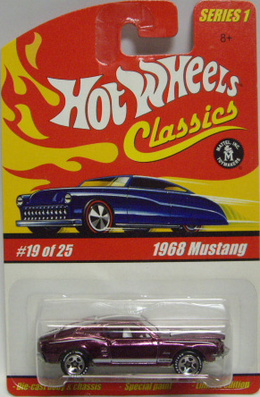 画像: 2005 CLASSICS SERIES 1 【1968 MUSTANG】　SPEC.PURPLE/GY 5SP