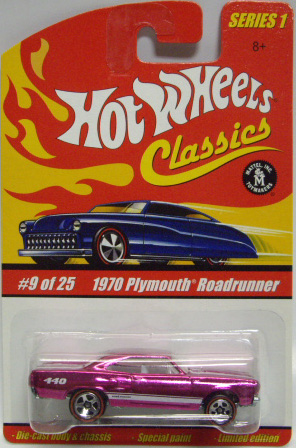 画像: 2005 CLASSICS SERIES 1 【1970 PLYMOUTH ROADRUNNER】　SPEC.PINK/RL