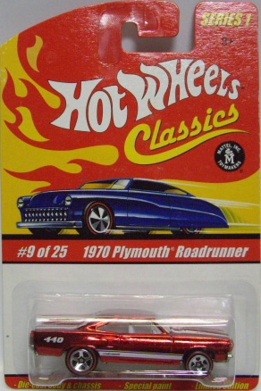 画像: 2005 CLASSICS SERIES 1 【1970 PLYMOUTH ROADRUNNER】　SPEC.RED/RL