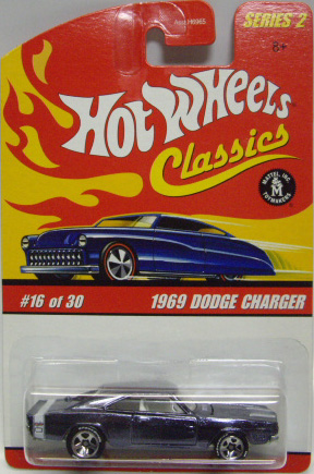 画像: 2006 CLASSICS SERIES 2 【1969 DODGE CHARGER】　SPEC.STEEL BLUE/5SP (WHITE LINE)