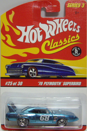 画像: 2007 CLASSICS SERIES 3 【'70 PLYMOUTH SUPERBIRD】　SPEC.LT.BLUE/5SP