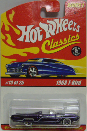 画像: 2005 CLASSICS SERIES 1 【1963 T-BIRD】　SPEC.NAVY/WL