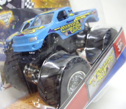 画像: 2012 MONSTER JAM INSIDE TOPPS 【BACKWARD BOB】 LT.BLUE