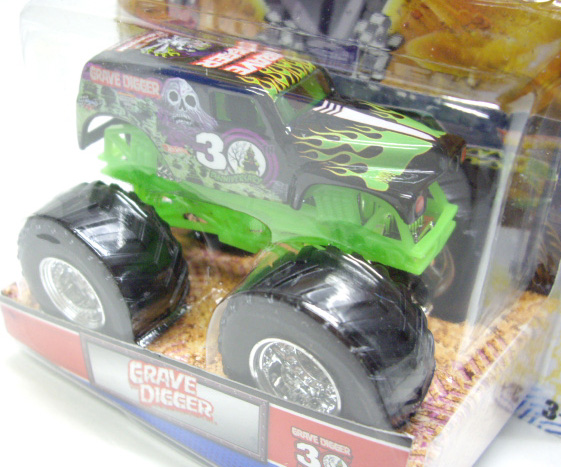 画像: 2012 MONSTER JAM INSIDE TOPPS 【GRAVE DIGGER】 BLACK (30th TAMPO)