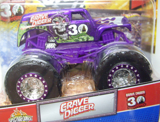 画像: 2012 MONSTER JAM INSIDE TOPPS 【GRAVE DIGGER】 SPEC.PURPLE (30th TAMPO)