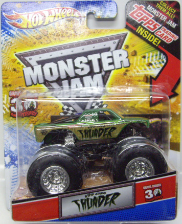 画像: 2012 MONSTER JAM INSIDE TOPPS 【M2D CAMO THUNDER】 GREEN