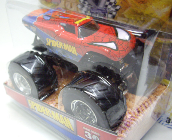 画像: 2012 MONSTER JAM INSIDE TOPPS 【SPIDERMAN】 RED