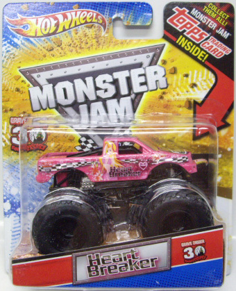 画像: 2012 MONSTER JAM INSIDE TOPPS 【HEART BREAKER】 PINK