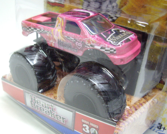 画像: 2012 MONSTER JAM INSIDE TOPPS 【HEART BREAKER】 PINK