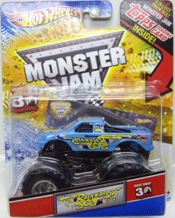 画像: 2012 MONSTER JAM INSIDE TOPPS 【BACKWARD BOB】 LT.BLUE