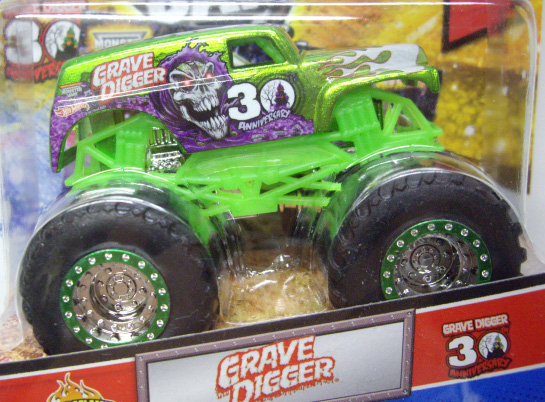 画像: 2012 MONSTER JAM INSIDE TOPPS 【GRAVE DIGGER】 SPEC.GREEN (30th TAMPO)