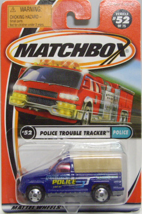 画像: 2001 【POLICE TROUBLE TRACKER】 BLUE