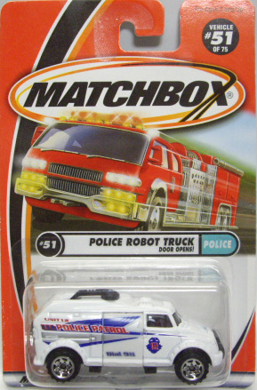 画像: 2001 【POLICE ROBOT TRUCK】 WHITE