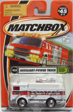 画像: 2001 【AUXILIARY - POWER TRUCK】 WHITE