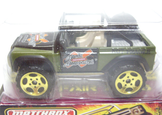 画像: 2005 TOY FAIR 【LAND ROVER SVX】 OLIVE(FLAT GOLD GRILL)