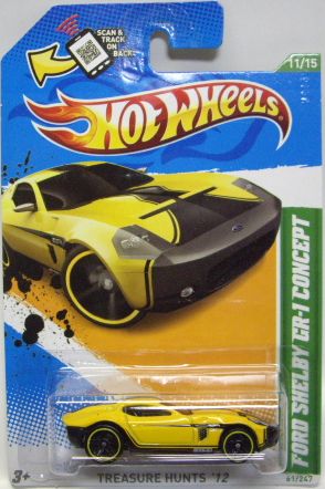 画像: 2012 TREASURE HUNTS 【FORD SHELBY GR-1 CONCEPT】　YELLOW/PR5