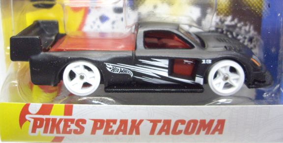 画像: TEAM HOT WHEELS 【PIKES PEAK TACOMA】　FLAT BLACK/WHITE HSW