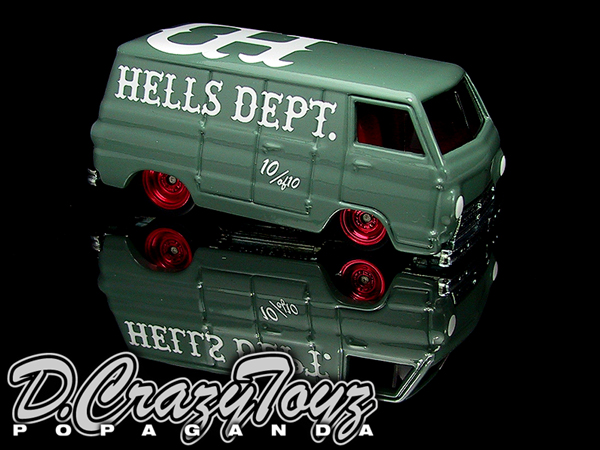 画像: PRE-ORDER HELLS DEPT 2012 【DODGE A-100 "Mushroom cloud"（完成品）】  WHITE METAL MADE　（送料サービス適用外） (近日入荷予定）